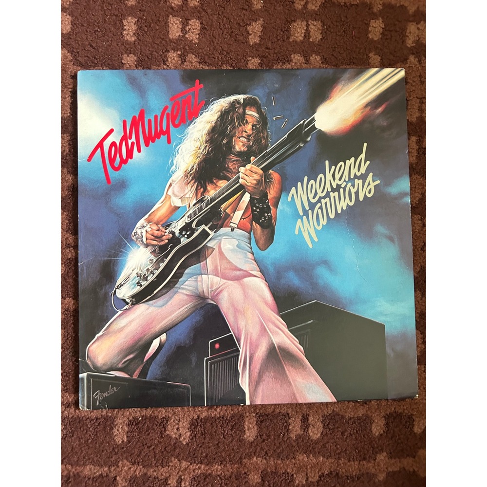 Ted Nugent Weekend Warriors Vinyl LP 1978 Epic Records FE 35551‎ Hard Rock